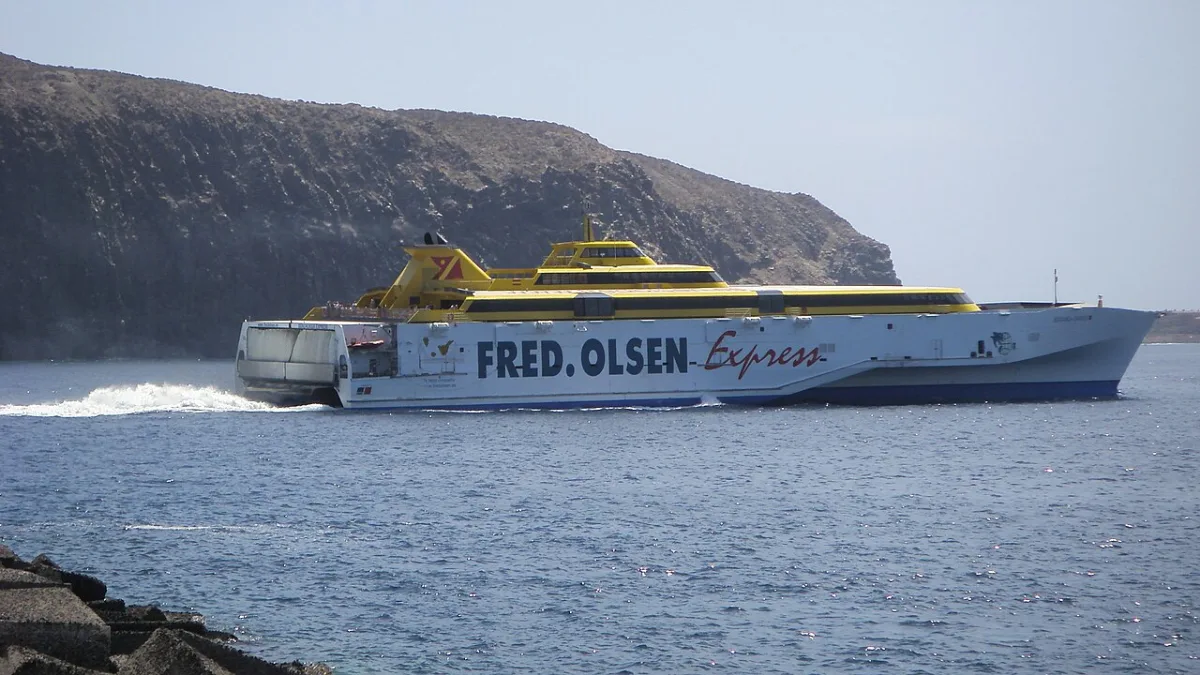 Fred Olsen Express, Los Cristianos to La Gomera