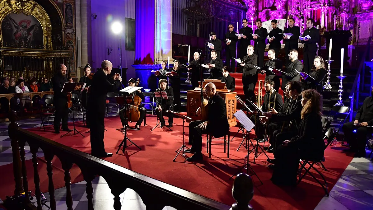 Concert of Ensemble La Fenice, Capella Prolationum & Ensemble La Danserye in the 2018 edition of the Festival de Música Antigua de Úbeda y Baeza