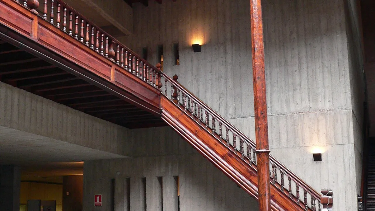 Innenhof der Presidencia del gobierno de canarias in Santa Cruz de Tenerife